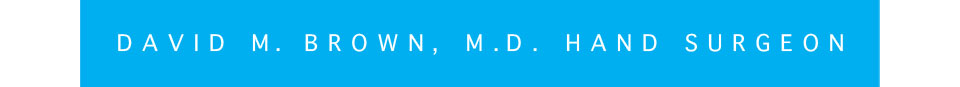 David M. Brown, M.D. - Best Hand and Wrist Surgeon St. Louis